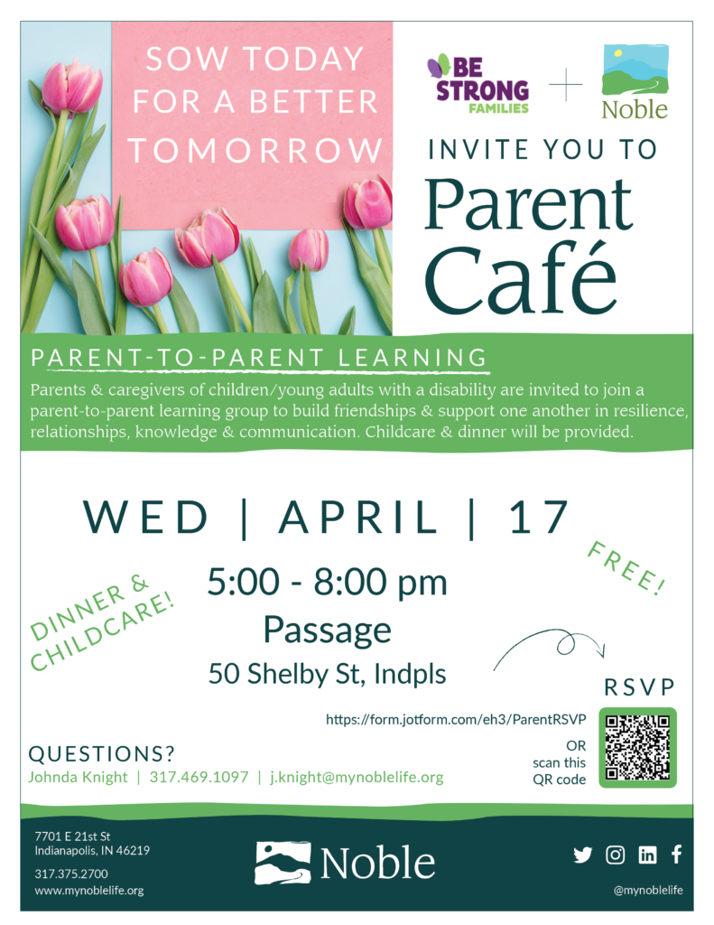 Discover friendships and parent to parent learning at our upcoming Parent Cafe